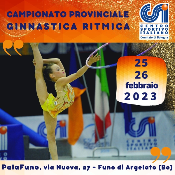 CAMPIONATO RITMICA 2022 2023