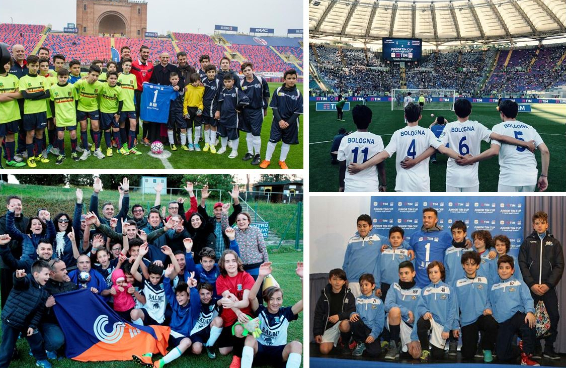 Junior TIM Cup riparte a Bologna il grande torneo di calcio giovanile
