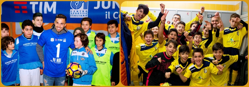 le Magnifiche Quattro alla Finale Junior TIM Cup