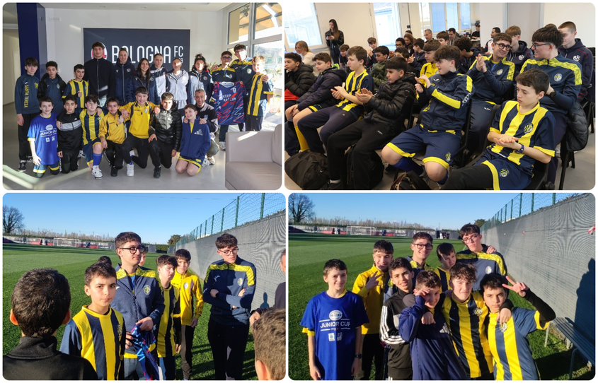 Philadelphia Junior Cup Oratorio Santa Teresa in visita al Bologna FC 1909 2