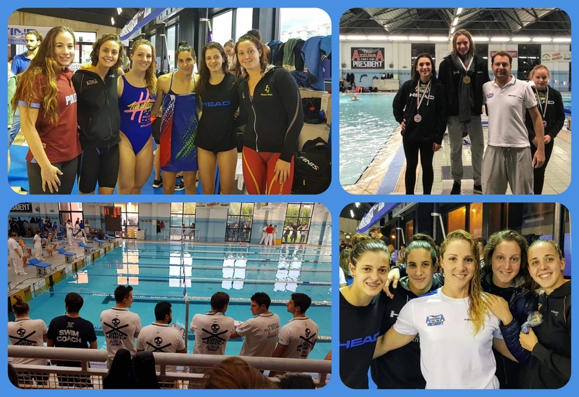 Al Nico Sapio 2018 brillano le stelle del nuoto CSI Bologna collage