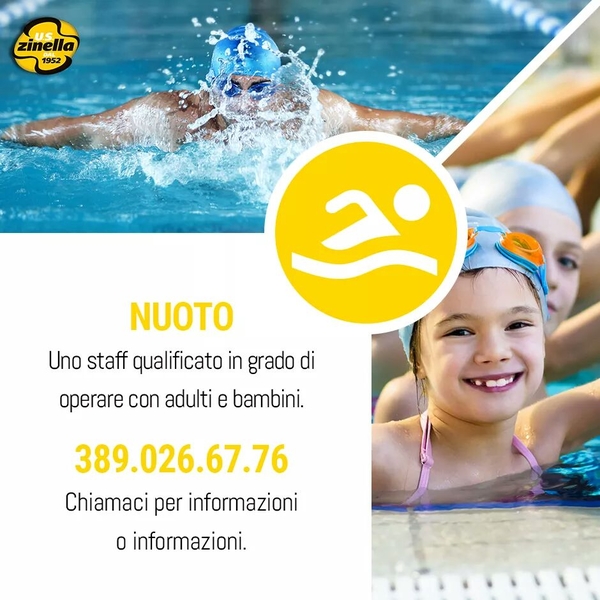 Corsi di nuoto a San Lazzaro con CSI