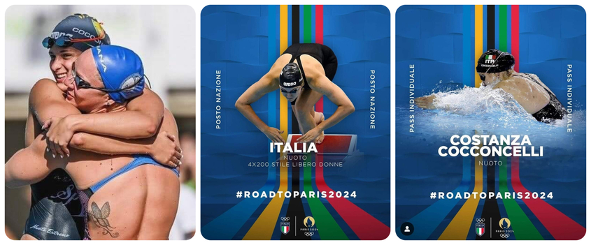 Morini e Cocconcelli coppia Azzurra per il nuoto Csi Bolognajpg