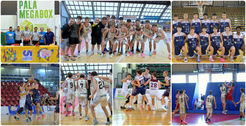 Basket giovanile due scudetti a Bologna con Virtus Castenaso e Stars Basket