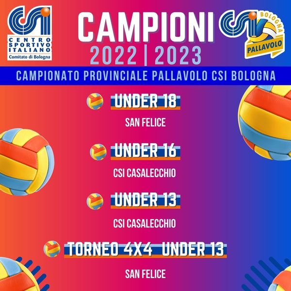 CAMPIONI PVO GIOVANILE 2023