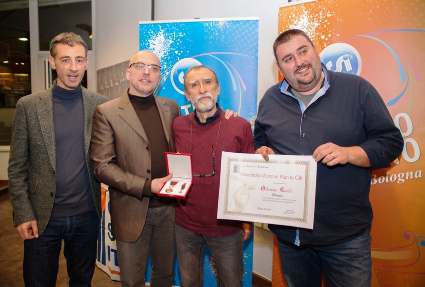 Discobolo dOro 2018 il CSI premia Silvano Cinti e Angela Bizzarri 1