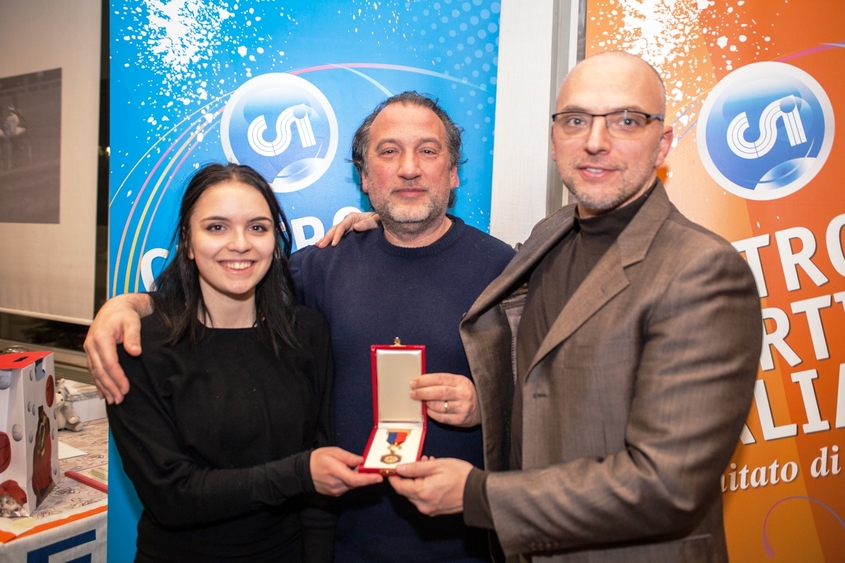 Discobolo dOro 2018 il CSI premia Silvano Cinti e Angela Bizzarri 2