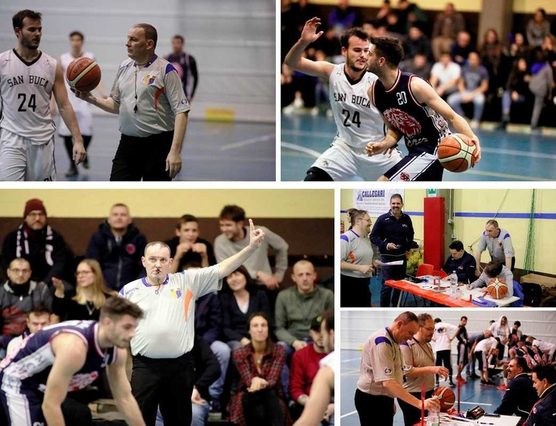 Fabio Facchini un fischietto dalle Olimpiadi alle palestre del CSI Bologna 3