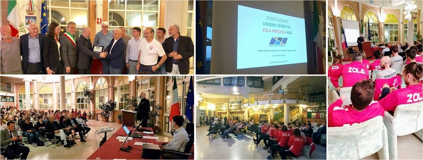 Nasce lUnione Sportiva Zola Predosa una nuova realtà sportiva e gestionale
