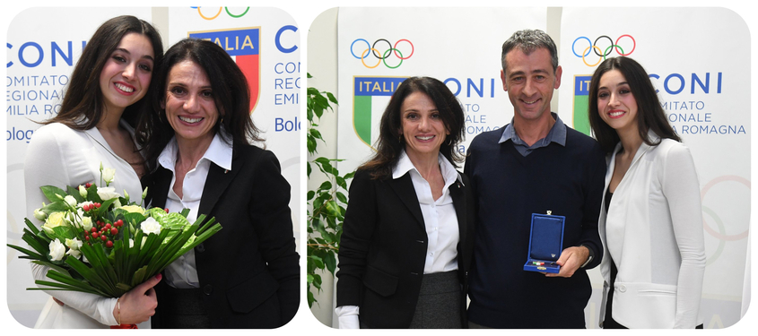 Medaglie al Valore Atletico al Coni premiata Ilaria Bianchi e altri 37 COLL