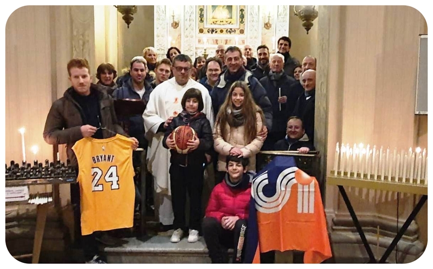 Madonna del Ponte lomaggio del CSI e il ricordo di Kobe Bryant 2