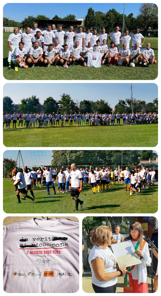 Lo Sport Ricorda in campo per non dimenticare il 2 agosto 1980