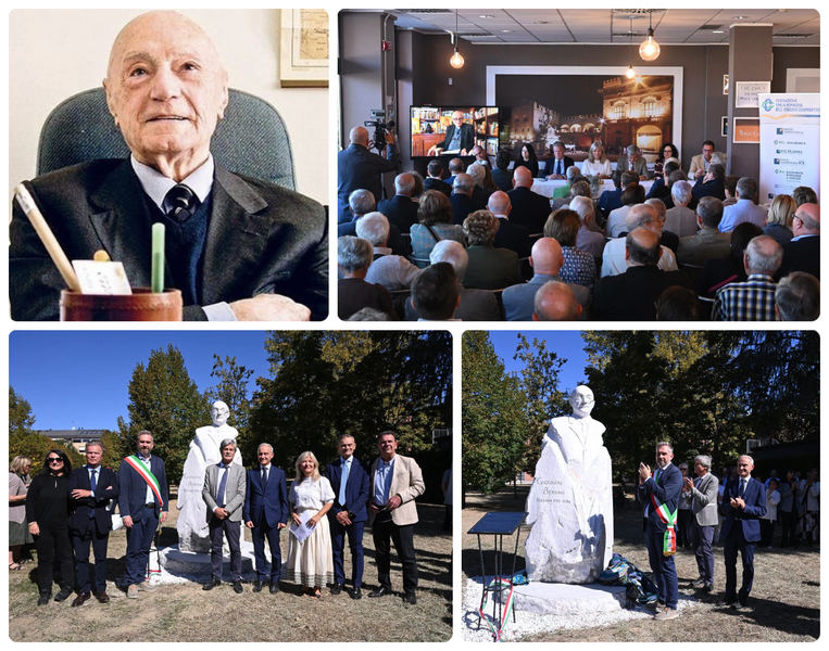 Inaugurato nel Quartiere San Donato il nuovo monumento al Senatore Giovanni Bersanijpg