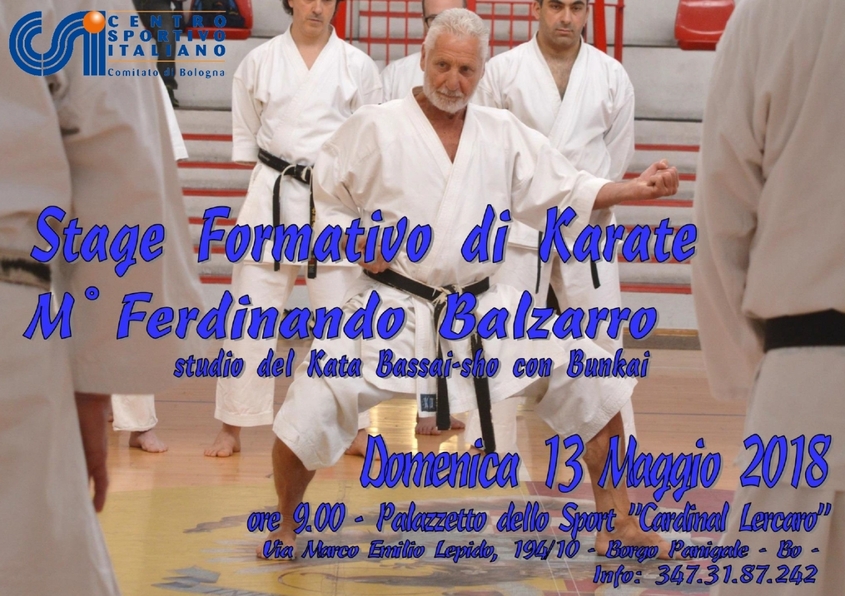 Stage Ferdinando Balzarro 2018