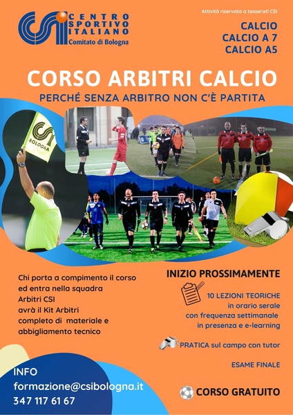 CORSO ARBITRI CALCIO