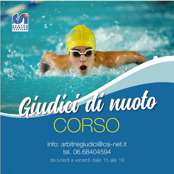 CORSO GIUDICI NUOTO