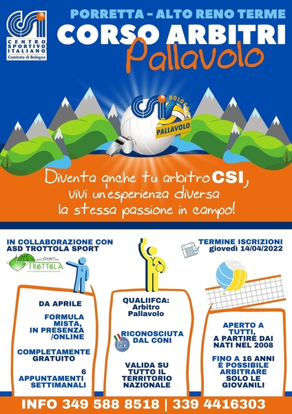 PVO Corso per Arbitri