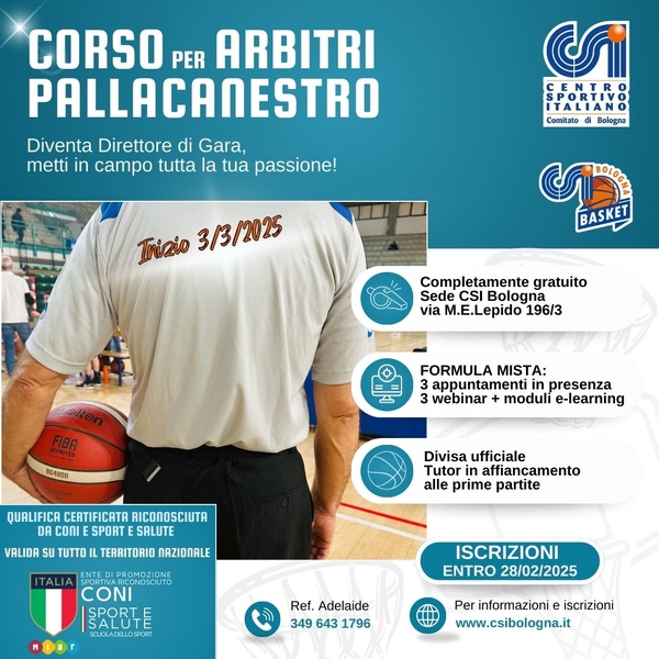 PCA CORSO ARBITRI MARZO 2025