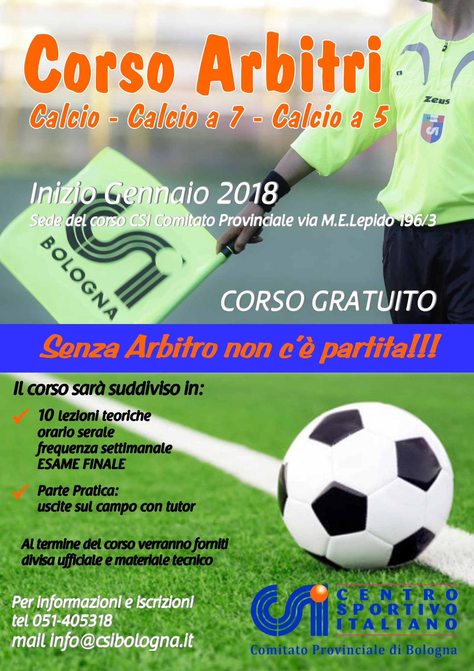 corso arbitri cal ca7 cac 2017