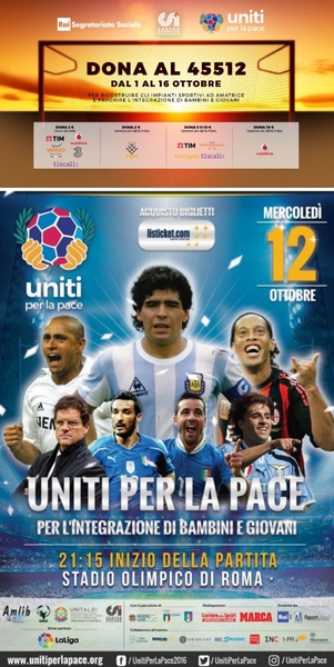 Partita di Calcio Uniti per la Pace 1