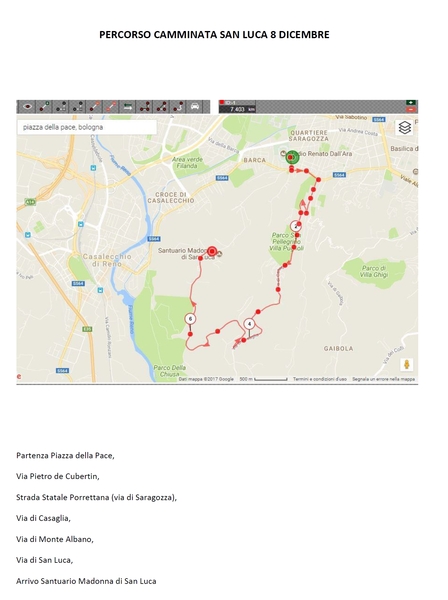 Camminata di San Luca al via la 42 edizione 2