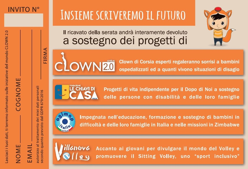 Clown 2.0 aperitivo solidale 1