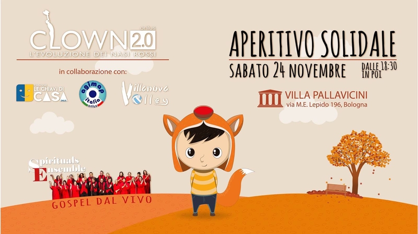 Clown 2.0 aperitivo solidale 2