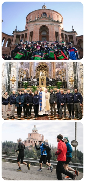 Mille e più podisti verso San Luca con il CSI Bologna 1