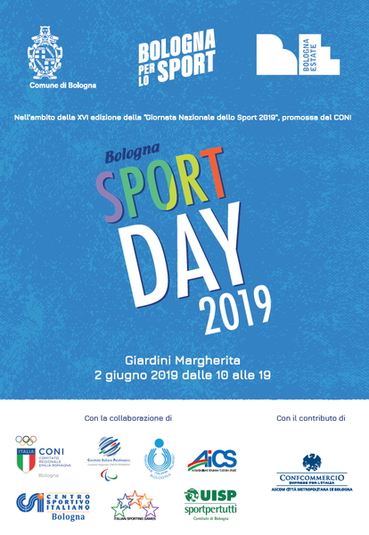 SPORT DAY 2019 al via domenica 2 giugno Locandina