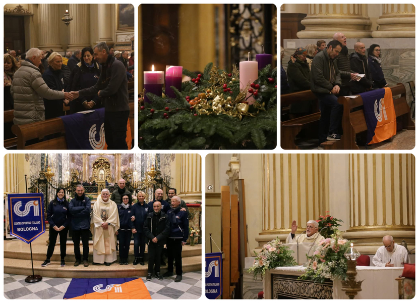 San Luca la ricorrenza del Csi Bologna per l8 dicembre 2