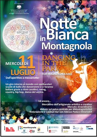 notte bianca montagnola 11 luglio locandina